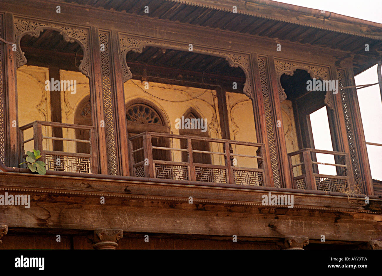 Palais historique de Bhor, Maharashtra, Inde Banque D'Images