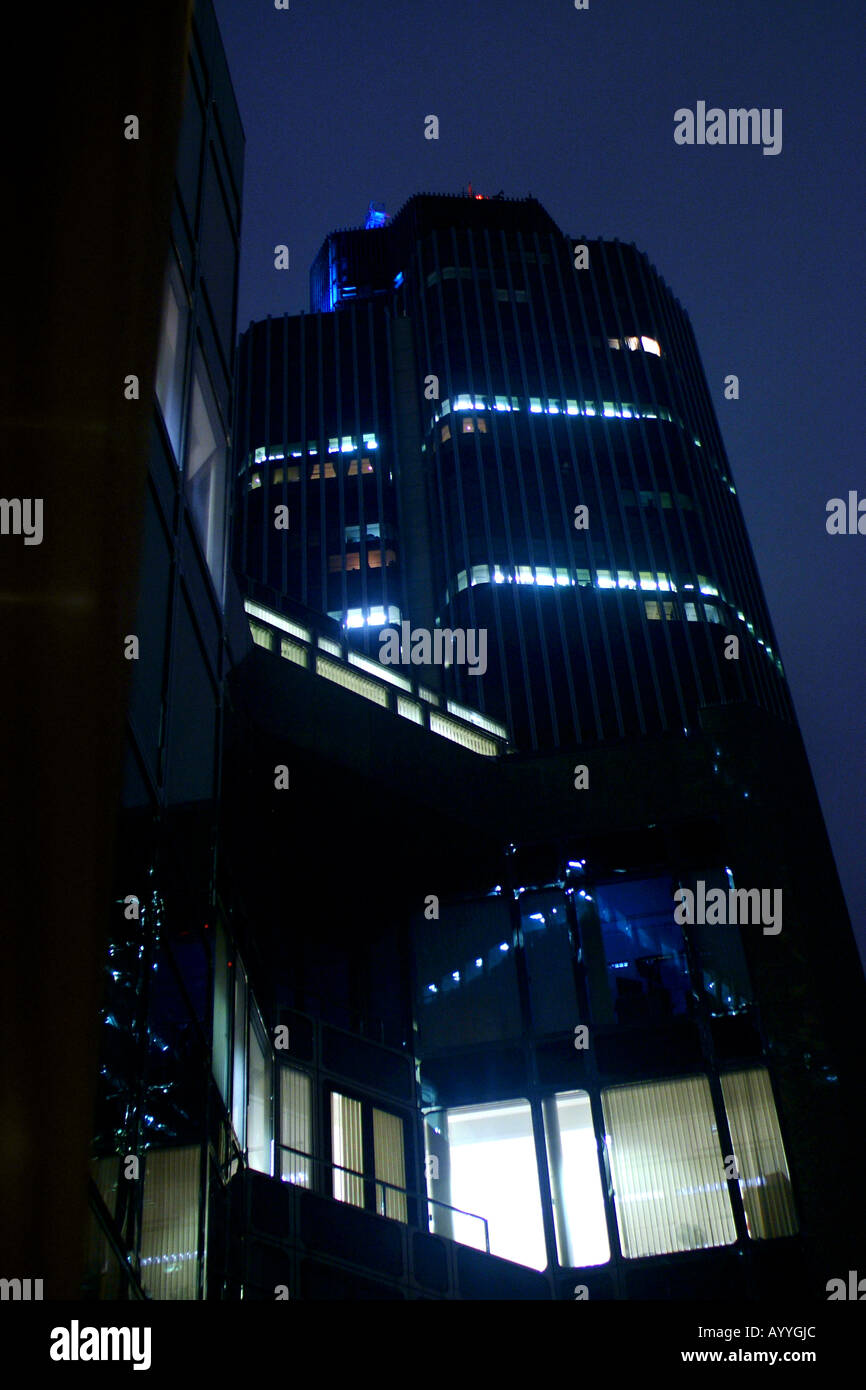 Tower 42, le plus haut bâtiment de la ville de Londres. Banque D'Images