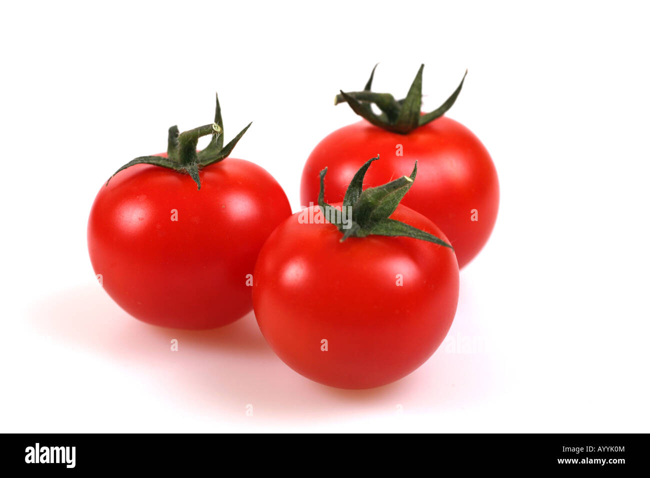 Trois tomates Banque D'Images
