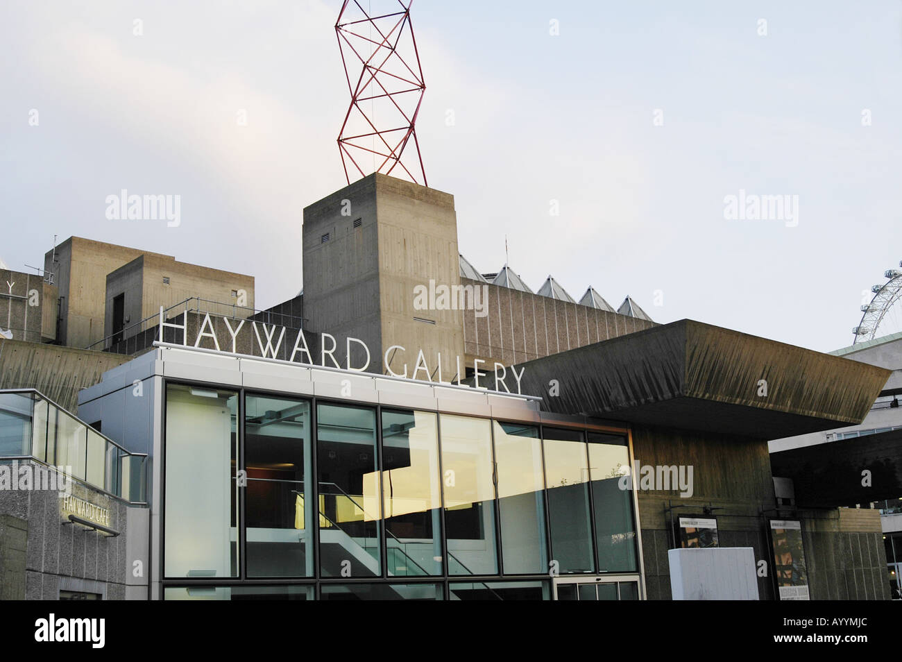 La Hayward Gallery Southbank London Banque D'Images