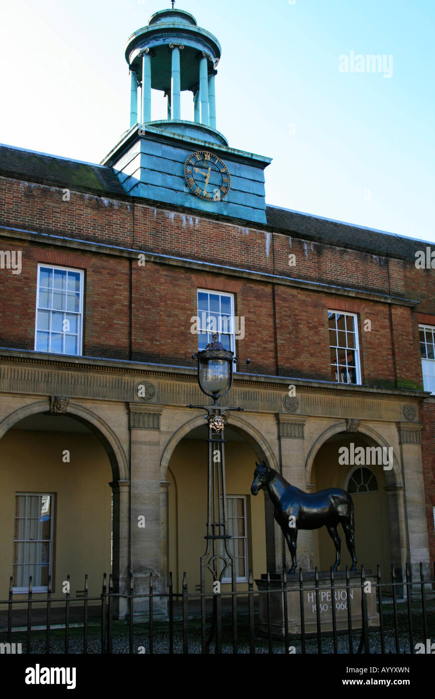 Siège jockey club le centre-ville de Newmarket suffolk angleterre uk go Banque D'Images