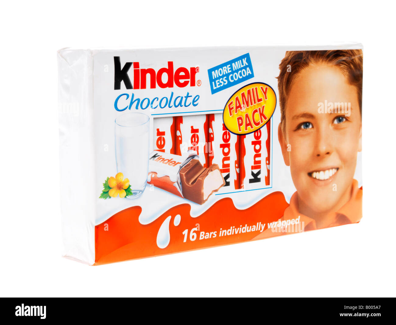 Kinder chocolate bars bar box Banque de photographies et d’images à
