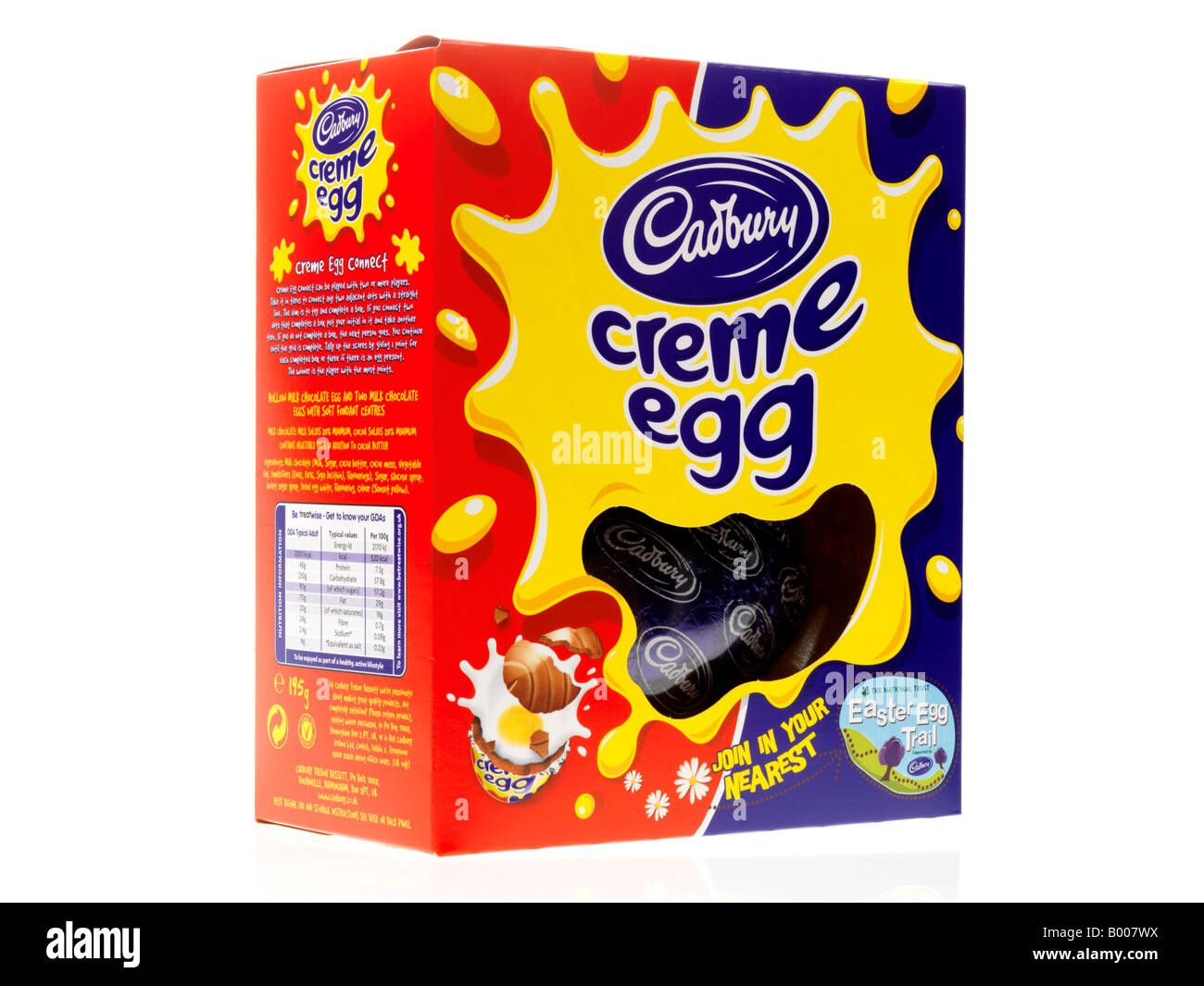 oeufs au chocolat Banque D'Images