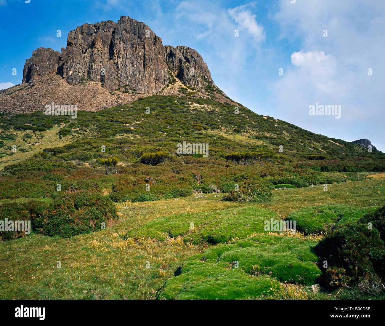 Solomons trône dans les murs de Jérusalem National Park Tasmanie Australie Banque D'Images
