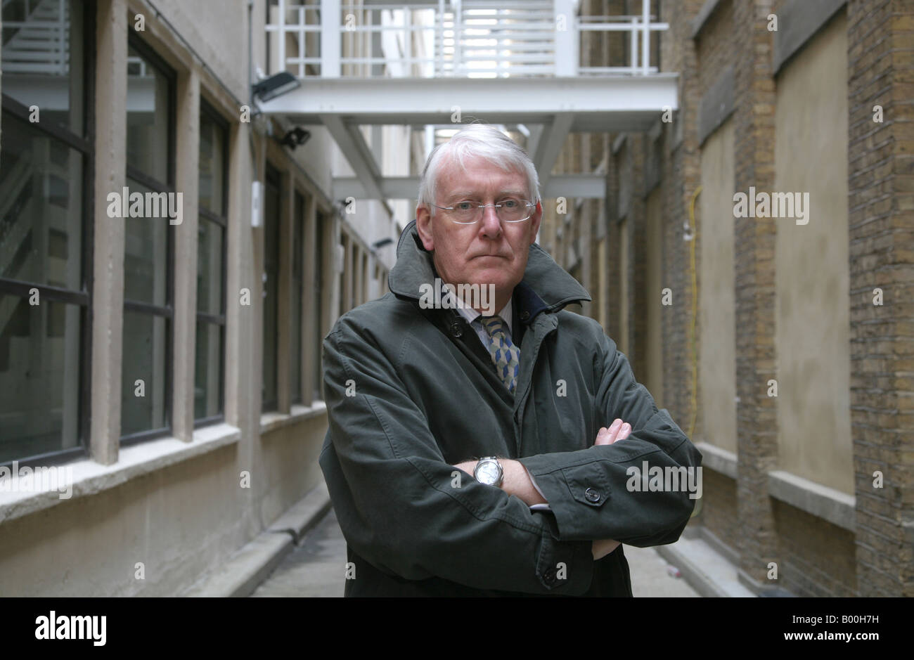 L'ancien chef de police de Sussex l'agent Paul Whitehouse. Banque D'Images