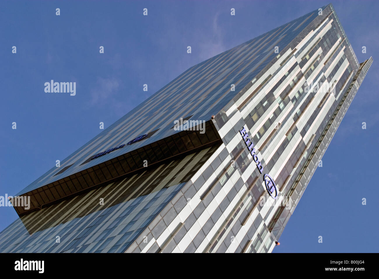 Beetham Tower, également connu sous le nom de l'hôtel Hilton. Manchester Banque D'Images