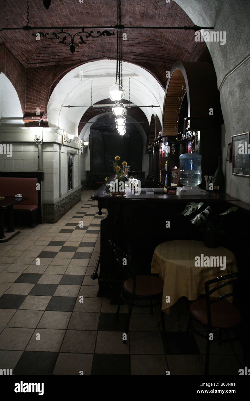 Café, bar. Banque D'Images