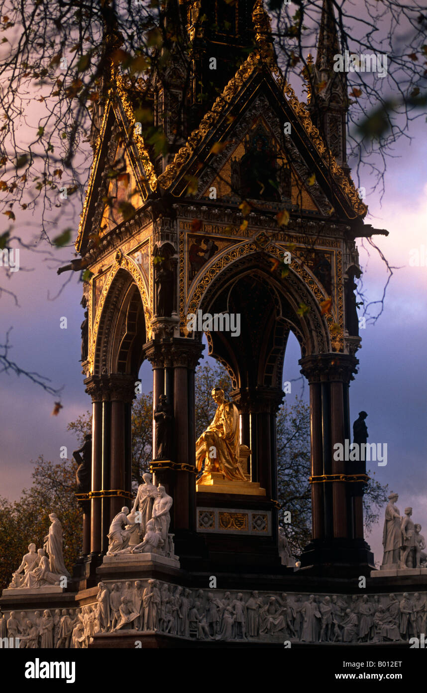 L'Angleterre, Londres. Commandé par la reine Victoria pour commémorer son défunt époux, le Prince Albert. Banque D'Images