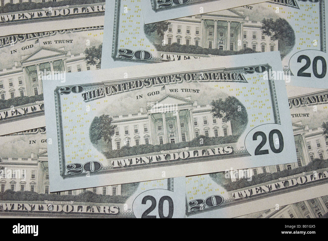 20 dollars Banque D'Images