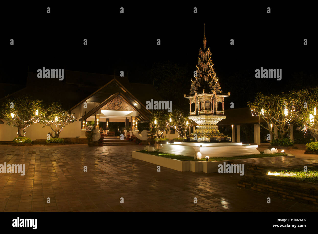 Légende de Chiang Rai Hotel Chiang Rai en Thaïlande Banque D'Images