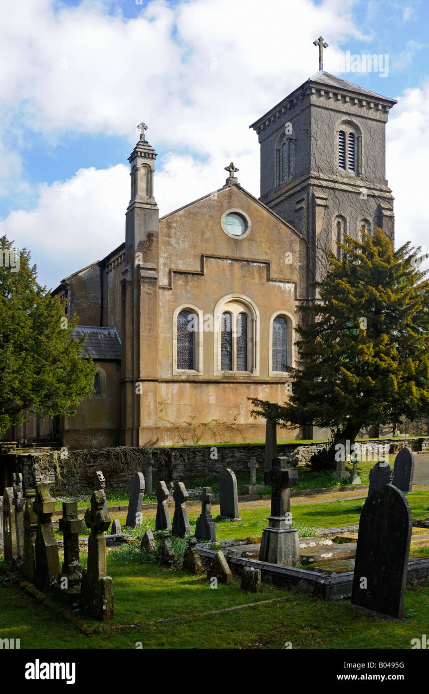 L'église Holy Trinity , Brathay . Lake District National Park , Devon , Angleterre , Royaume-Uni , Europe . Banque D'Images