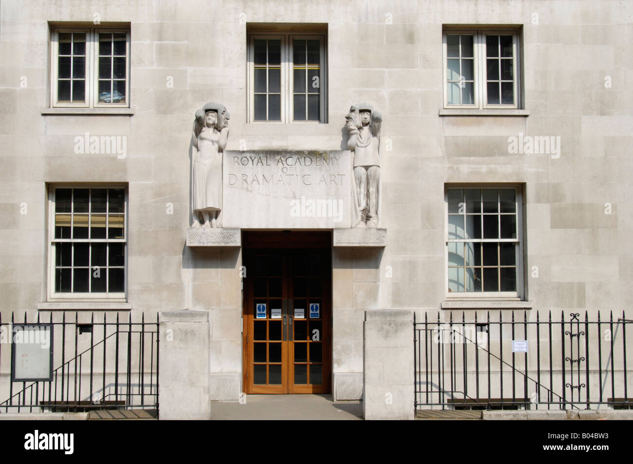 Royal Academy of Dramatic Art RADA siège à Gower Street London Banque D'Images