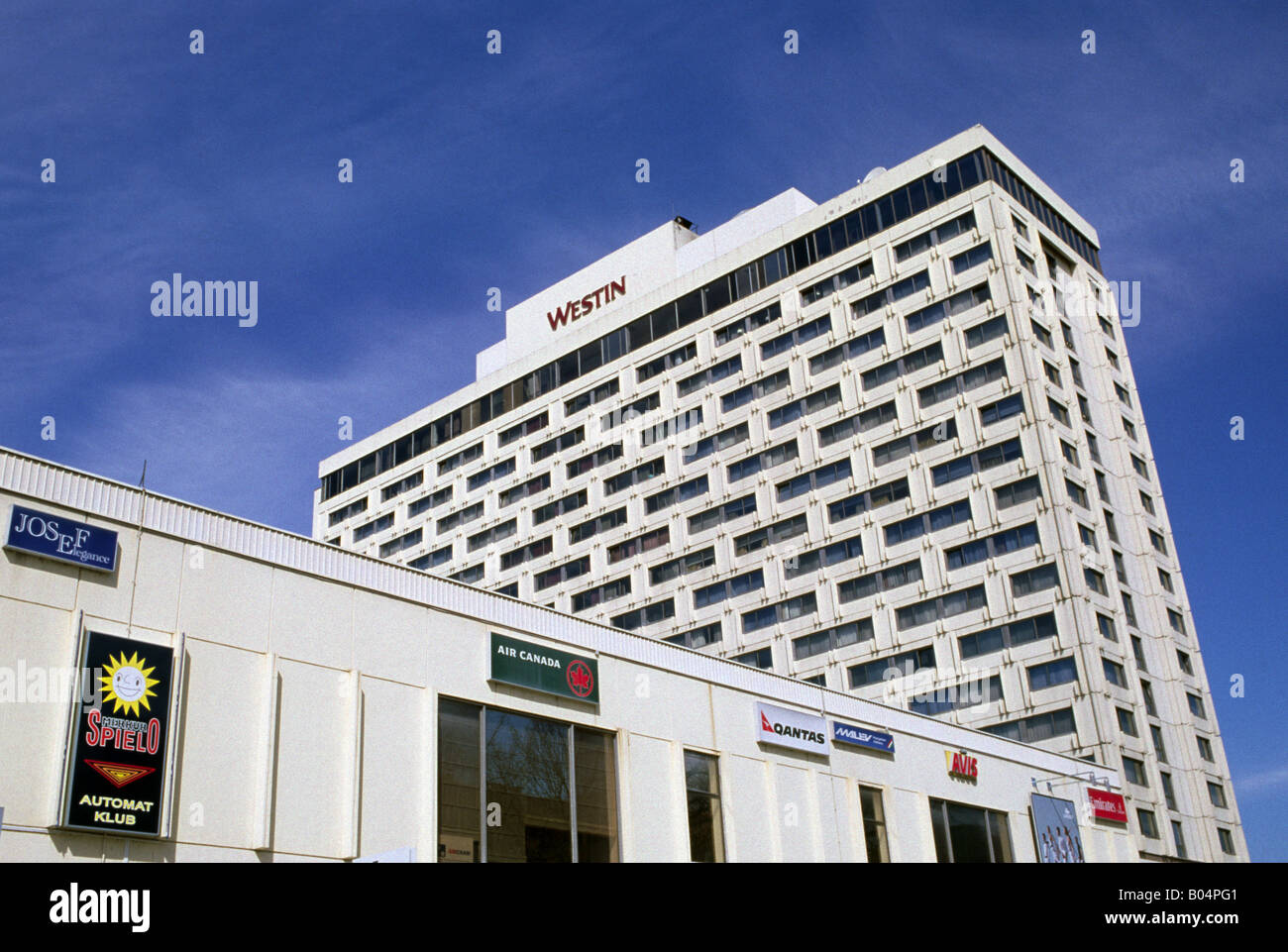 Hôtel Westin Zagreb Croatie Banque D'Images