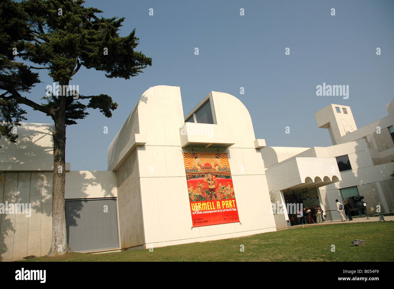 Musée musée Fundació Joan Miró Banque D'Images