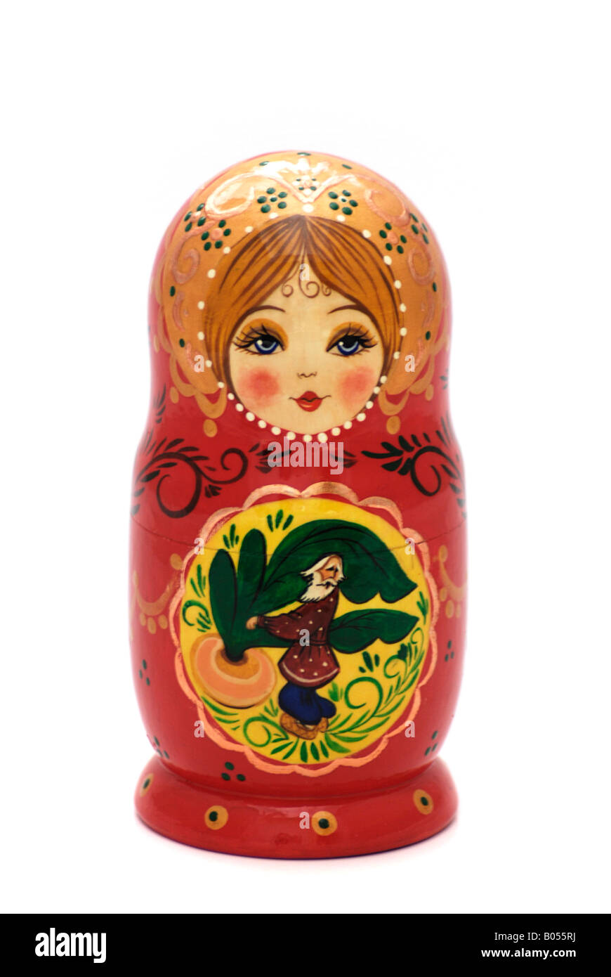 Poupée russe de collection  L'hiver