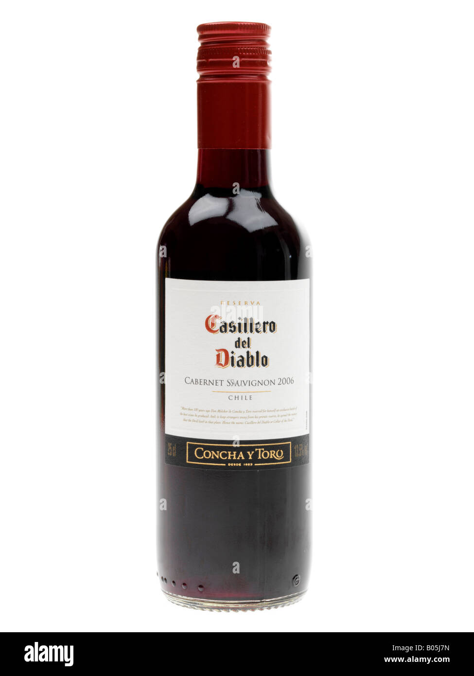 Bouteille de vin rouge Banque D'Images