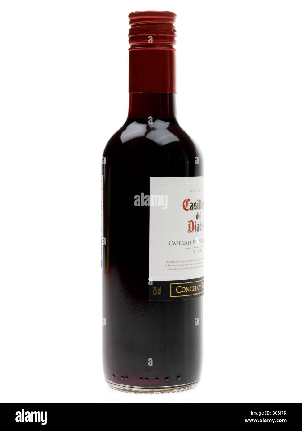 Bouteille de vin rouge Banque D'Images