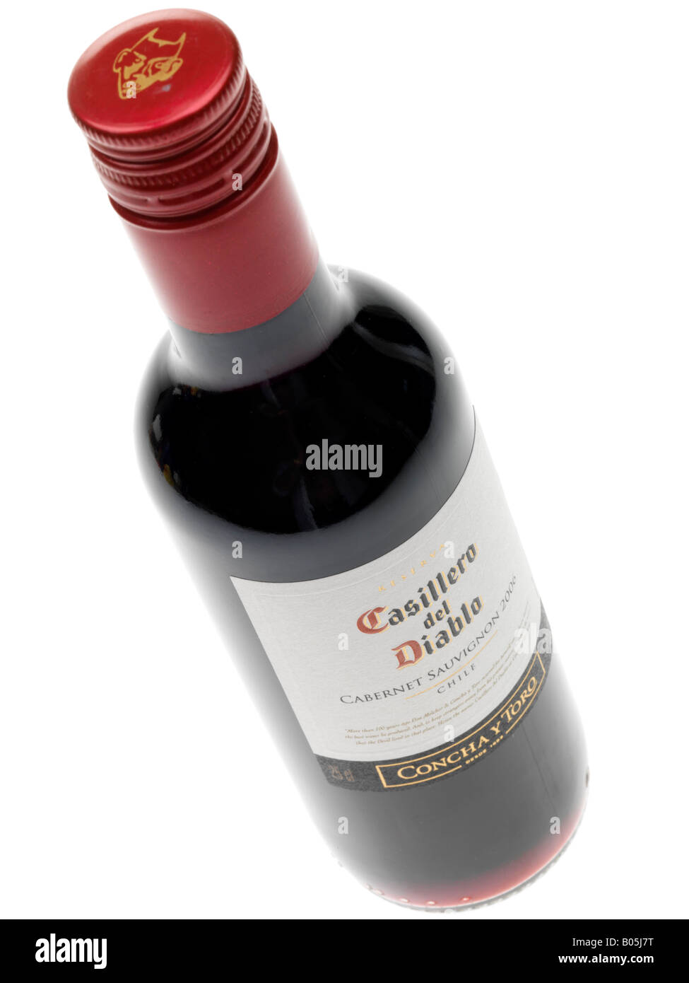 Bouteille de vin rouge Banque D'Images