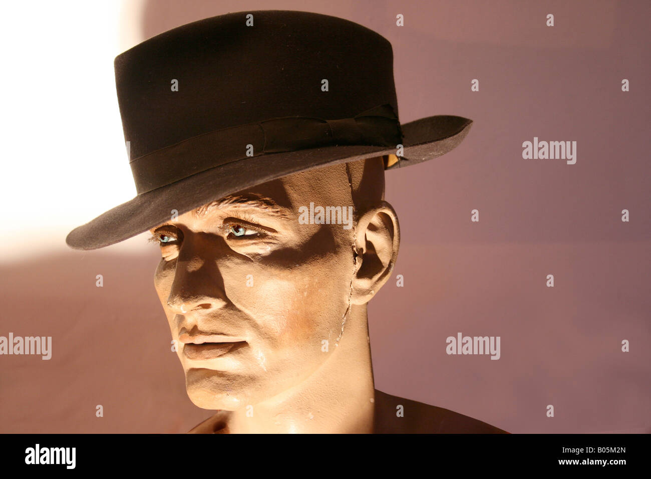 Tête de détective Banque D'Images