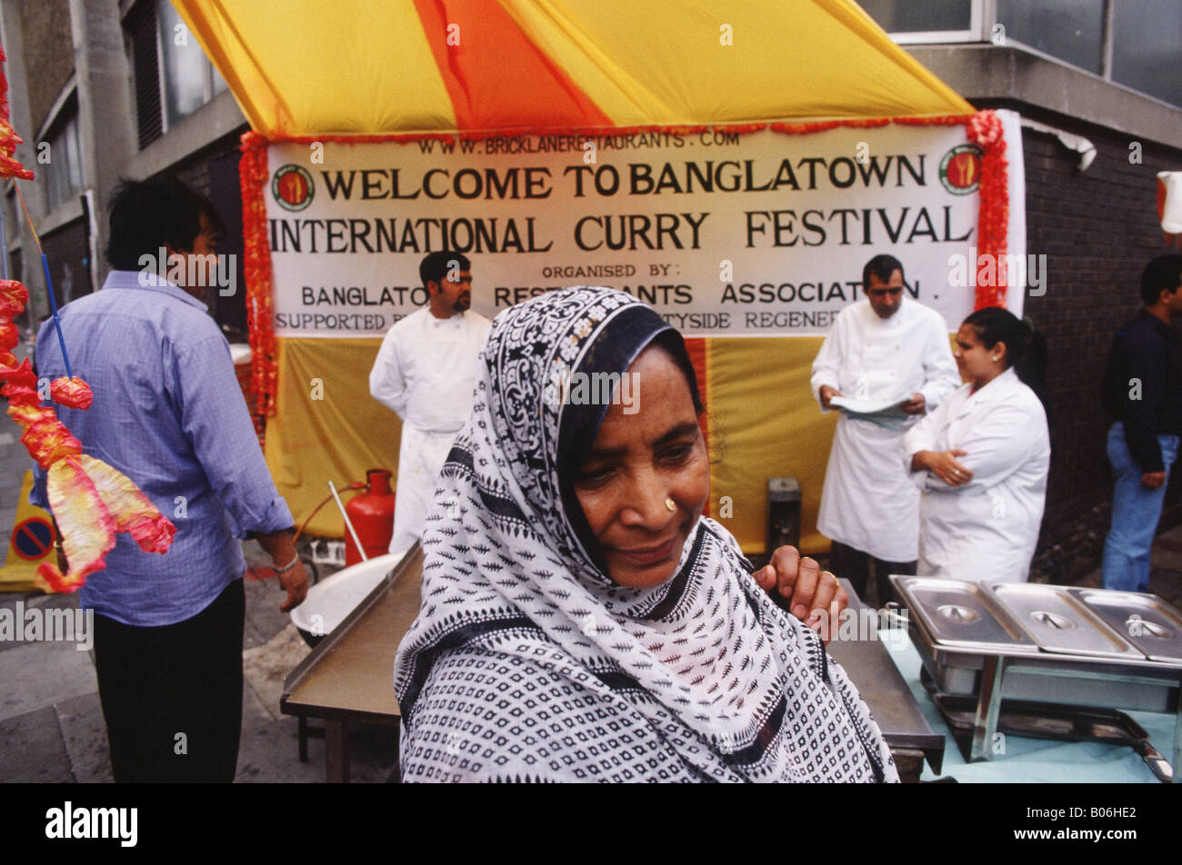Festival International de Curry Banglatown Brick Lane London England Angleterre UK Banque D'Images