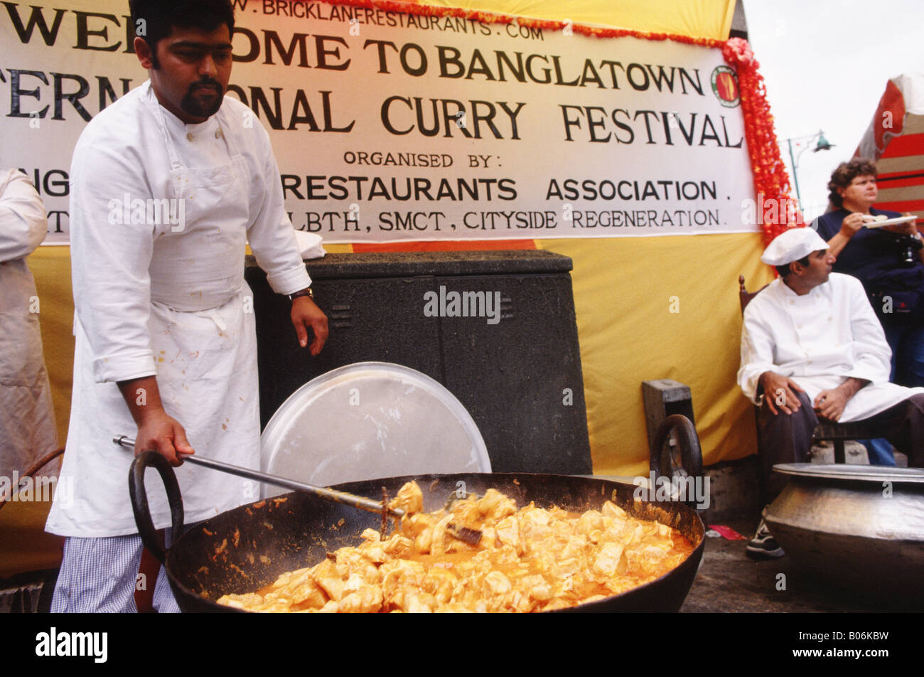 Festival International de Curry Banglatown Brick Lane London England Angleterre UK Banque D'Images