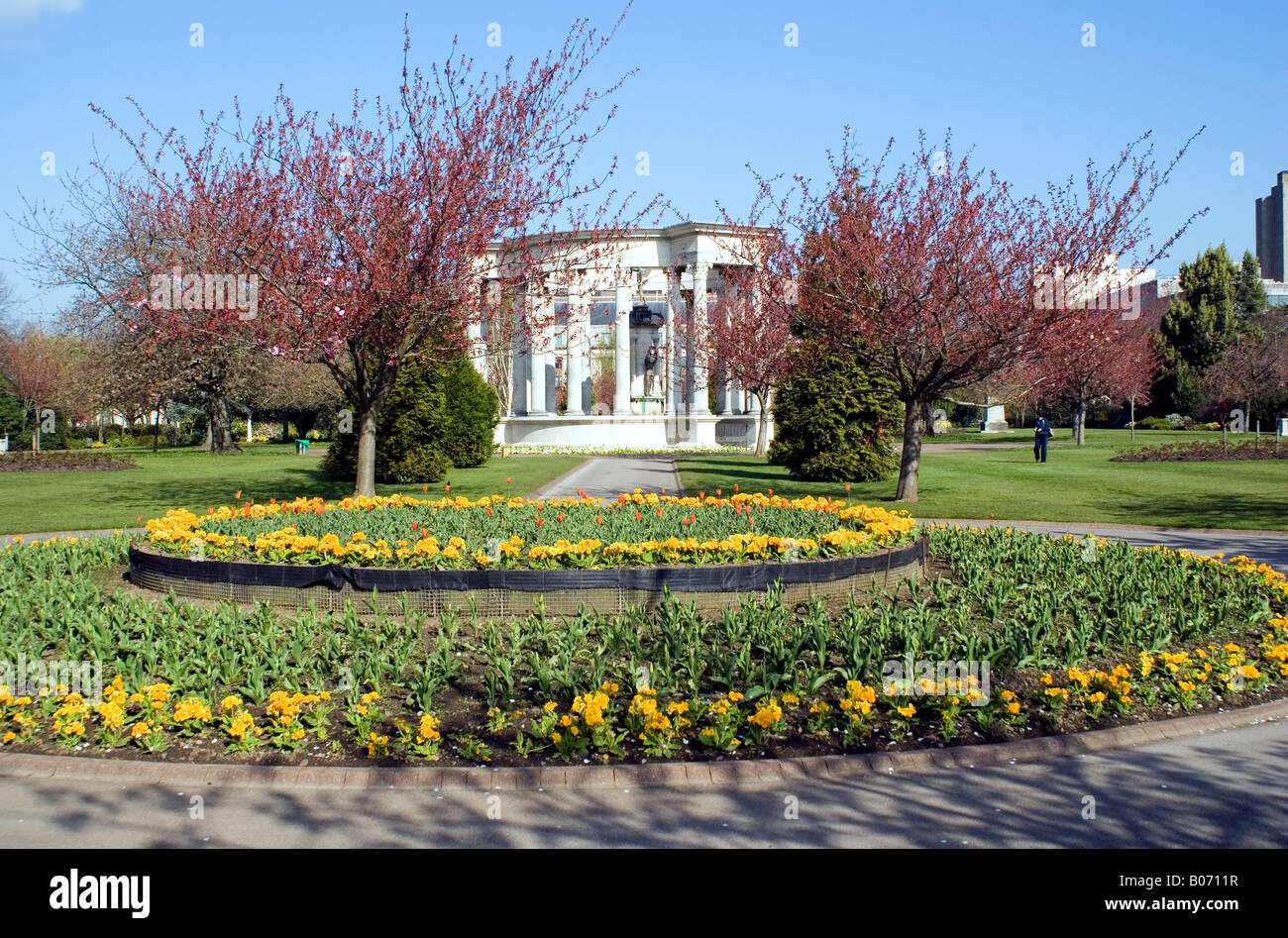 Wales national war memorial alexandra gardens cathays park cardiff Galles du sud Banque D'Images