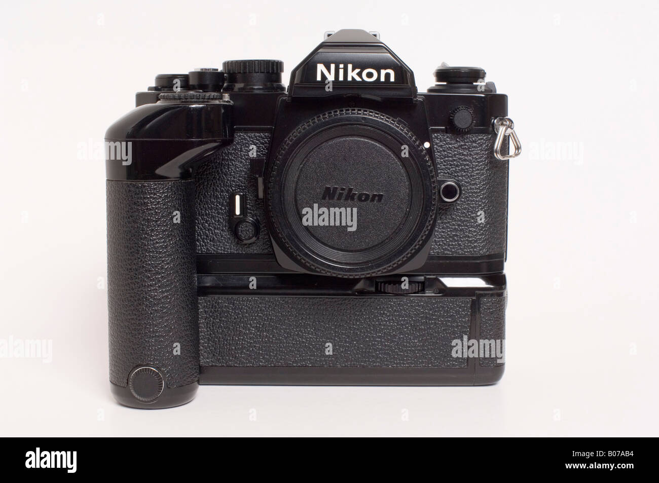 Nikon FM2 SLR caméra 35 mm et Motordrive Banque D'Images