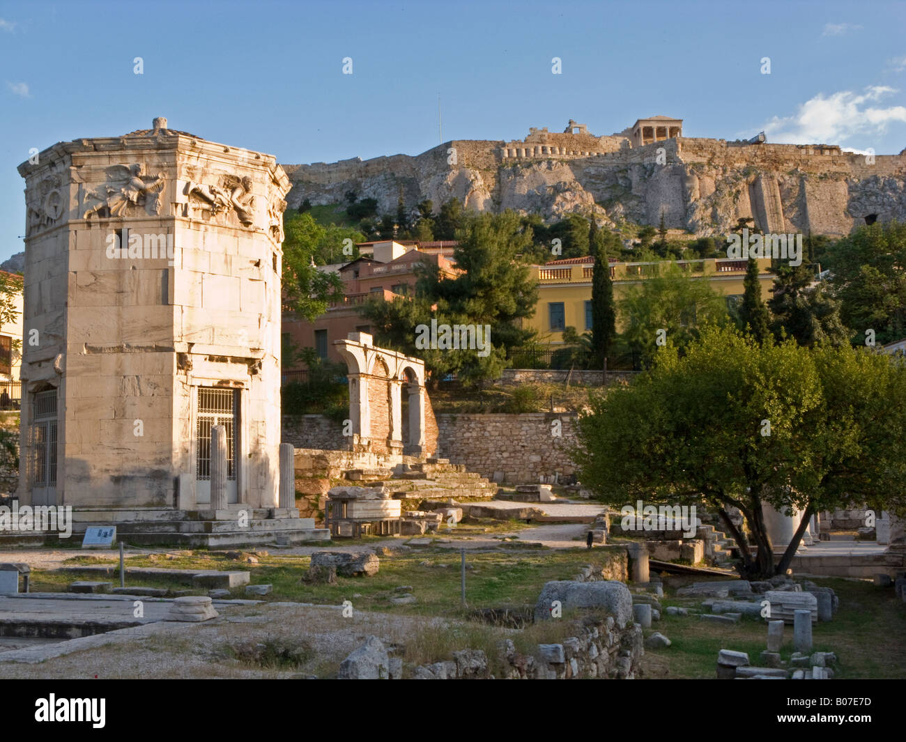 Tour des Vents, Athènes, Grèce Banque D'Images