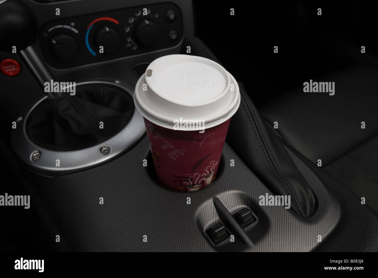 2008 Dodge Viper SRT-10 Roadster en rouge - Support de tasse avec Prop Banque D'Images