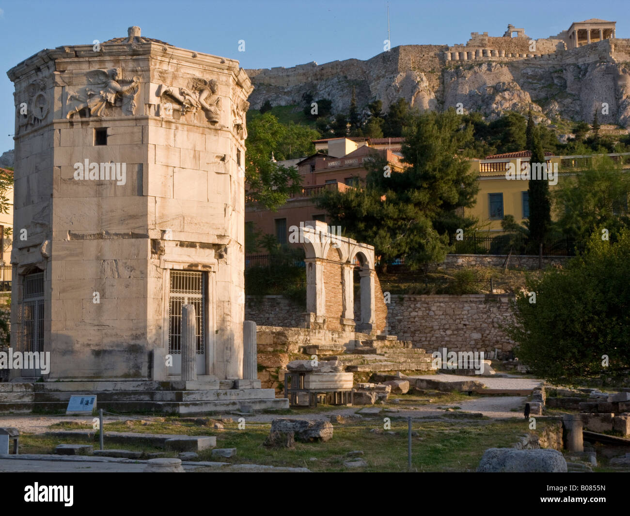 Tour des Vents, Athènes, Grèce Banque D'Images