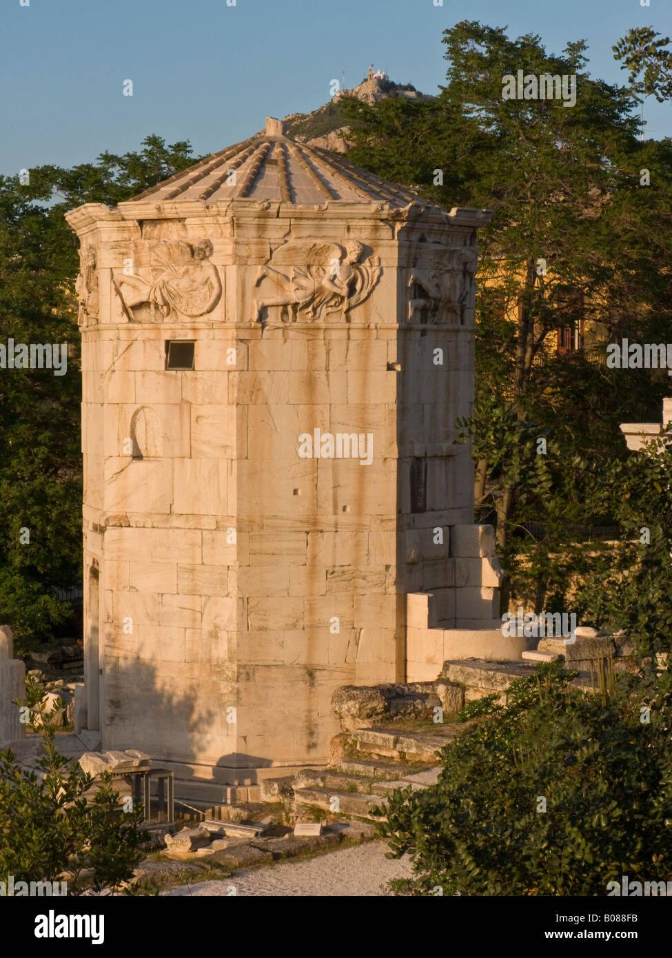 Tour des Vents, Athènes, Grèce Banque D'Images