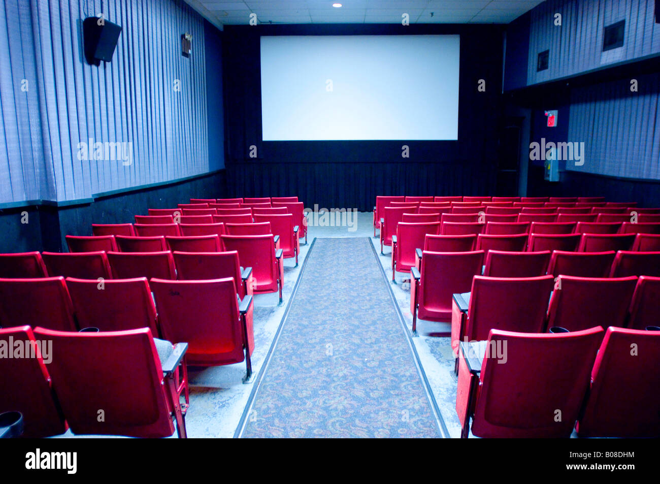 Salle de cinéma Banque D'Images