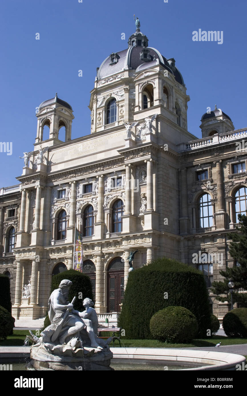 Musée sur l'histoire naturelle, l'Autriche, Vienne Banque D'Images