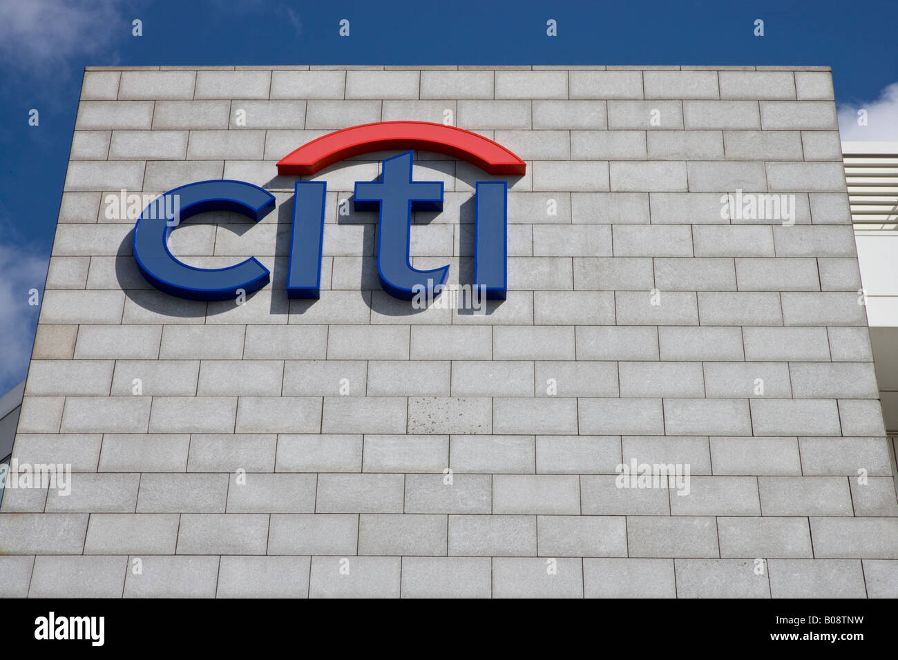 Détail de l'immeuble du siège de la banque citi Banque D'Images