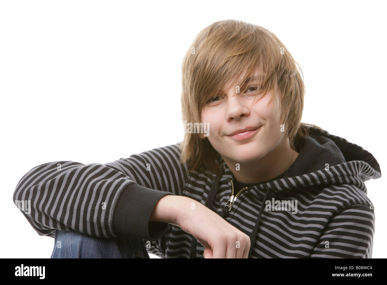 Garcon De 13 Ans Blond Banque D Image Et Photos Alamy