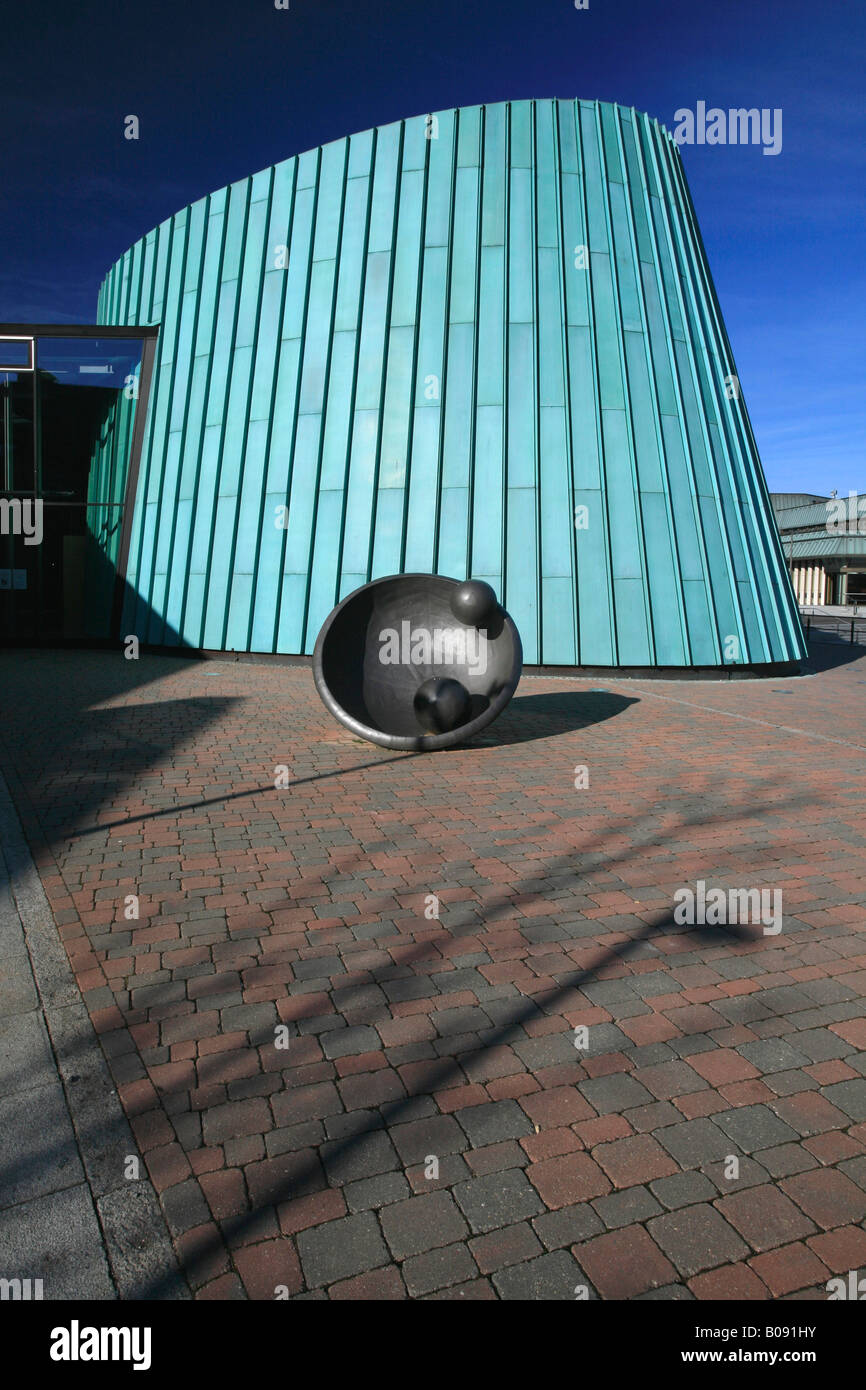 La nouvelle école de musique à Berlin, Stuttgart, Bade-Wurtemberg, Allemagne Banque D'Images