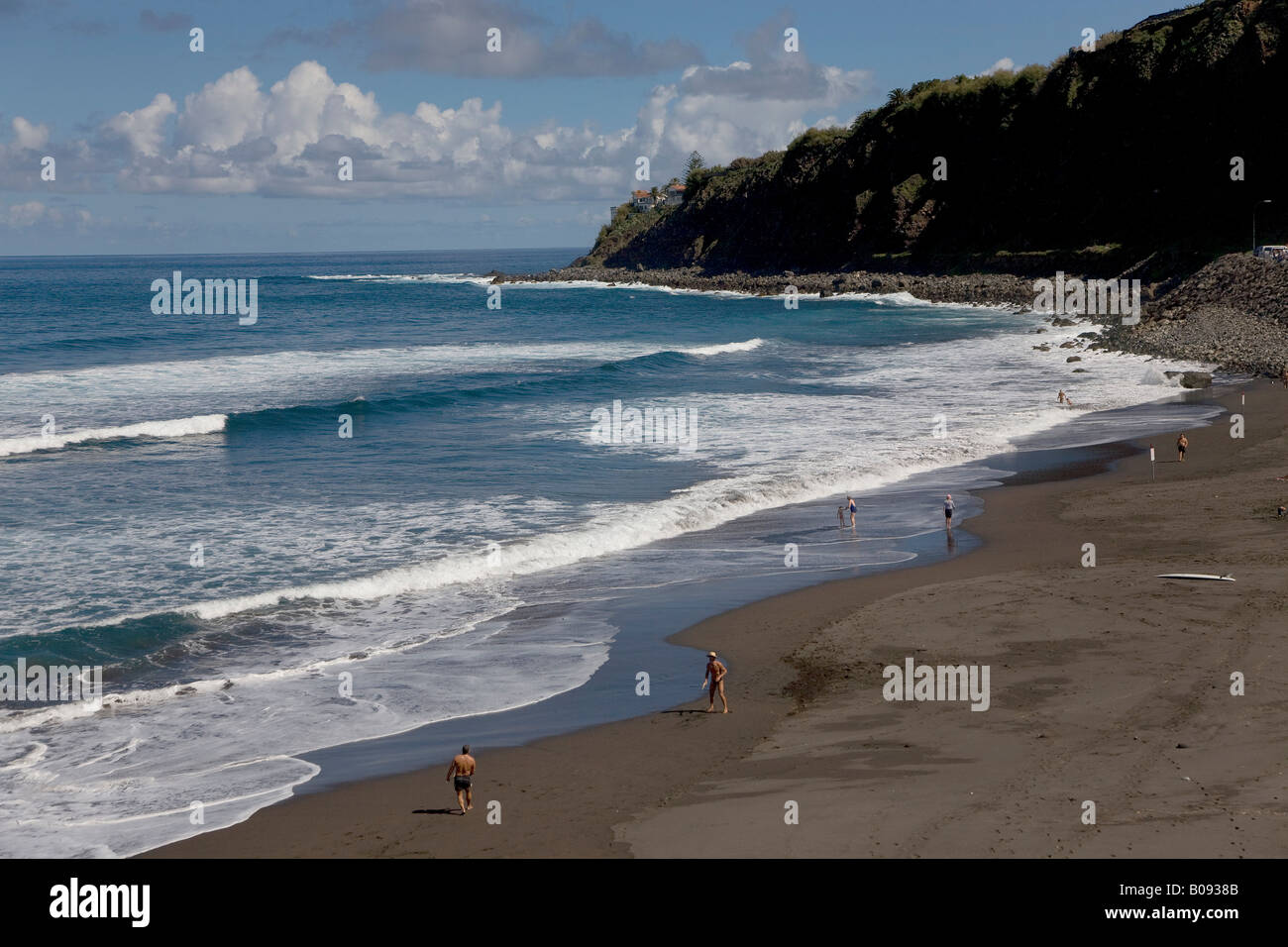 Playa del Socorro Beach sur la côte nord de Tenerife, Canaries, Espagne Banque D'Images