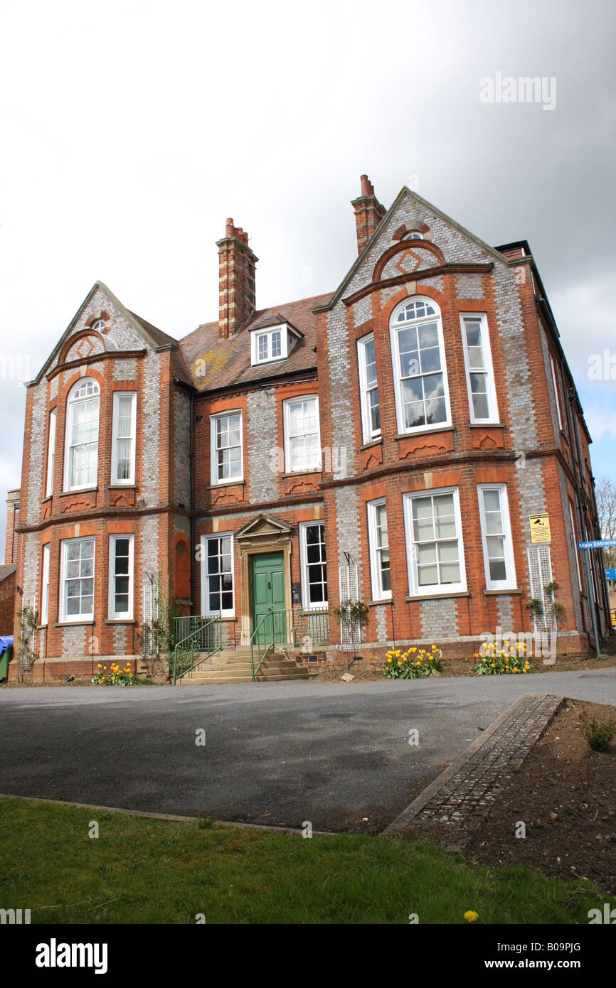 L'hôpital général de Buckingham en Angleterre. Banque D'Images