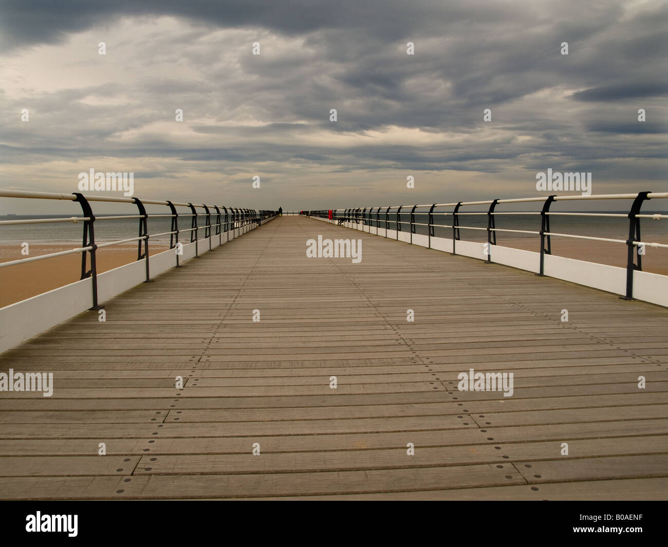 Saltburn Pier Banque D'Images