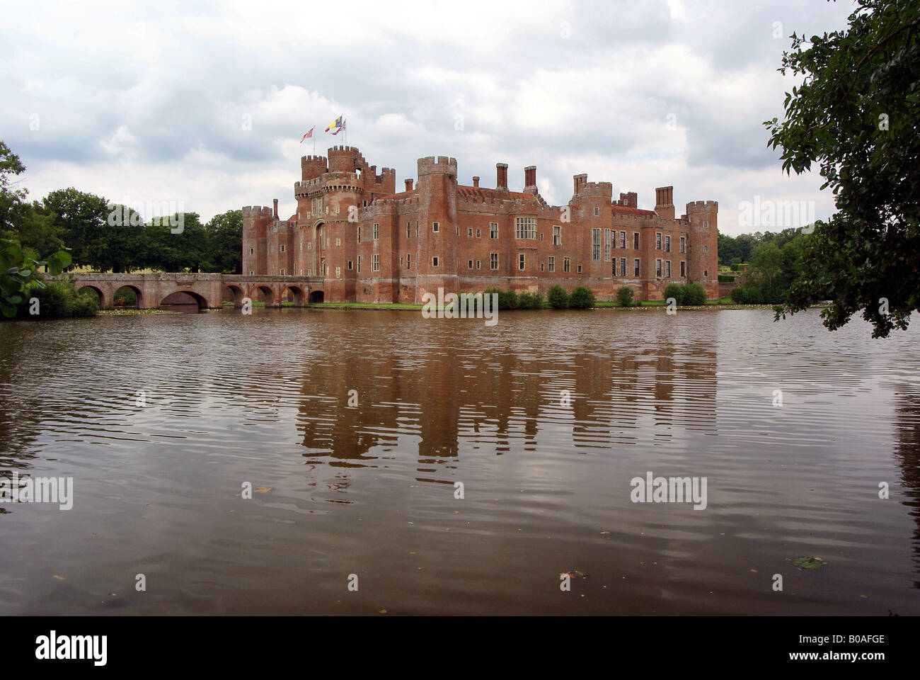 Château de Herstmonceux Banque D'Images