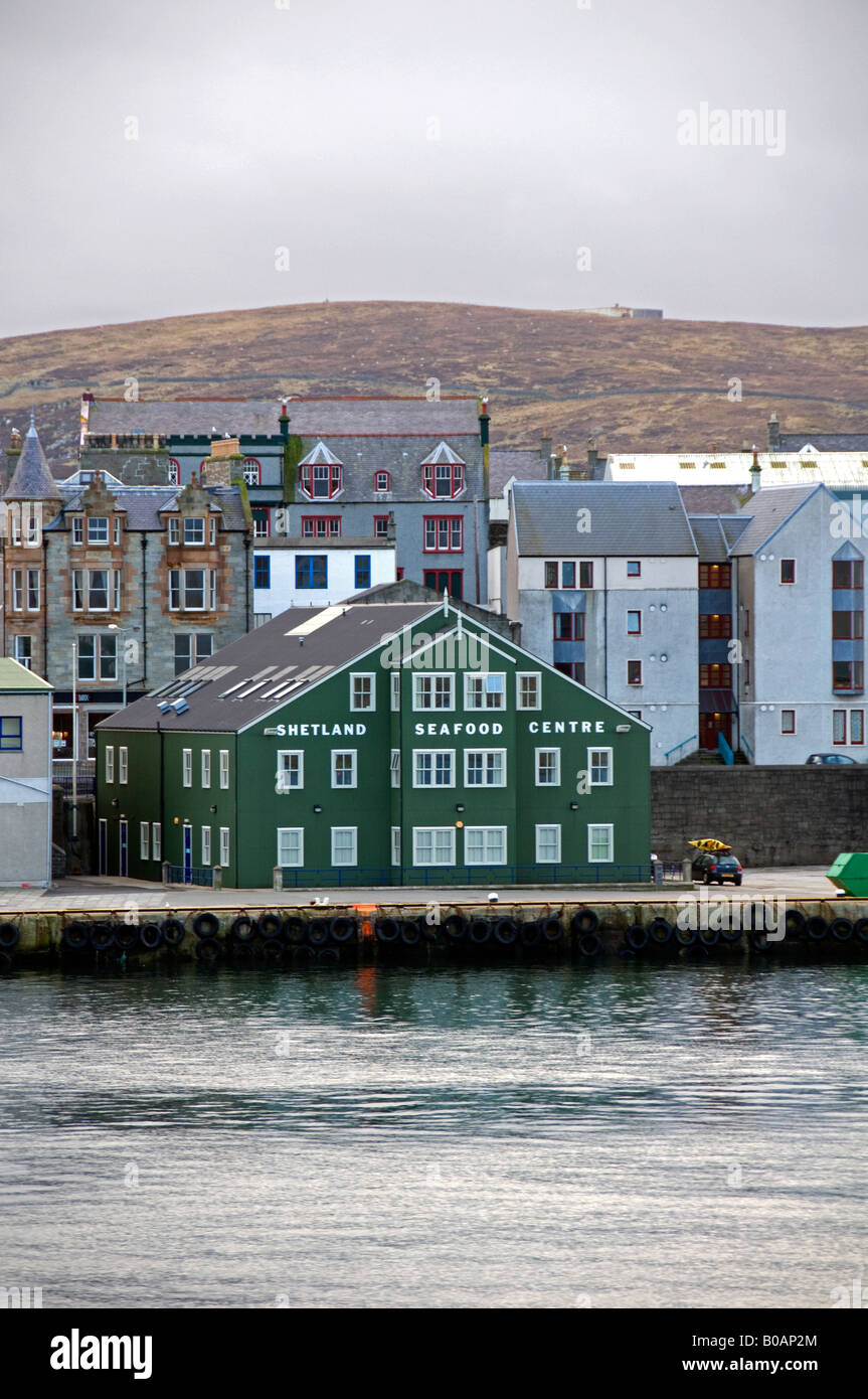 Centre de la mer Shetland Banque D'Images