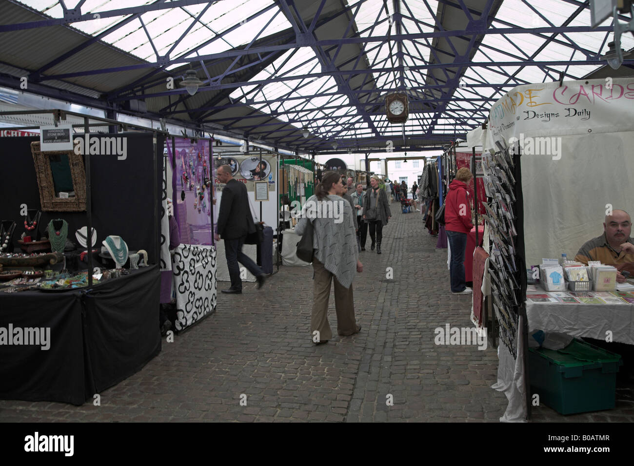 Cale Greenwich market, Londres, Angleterre Banque D'Images