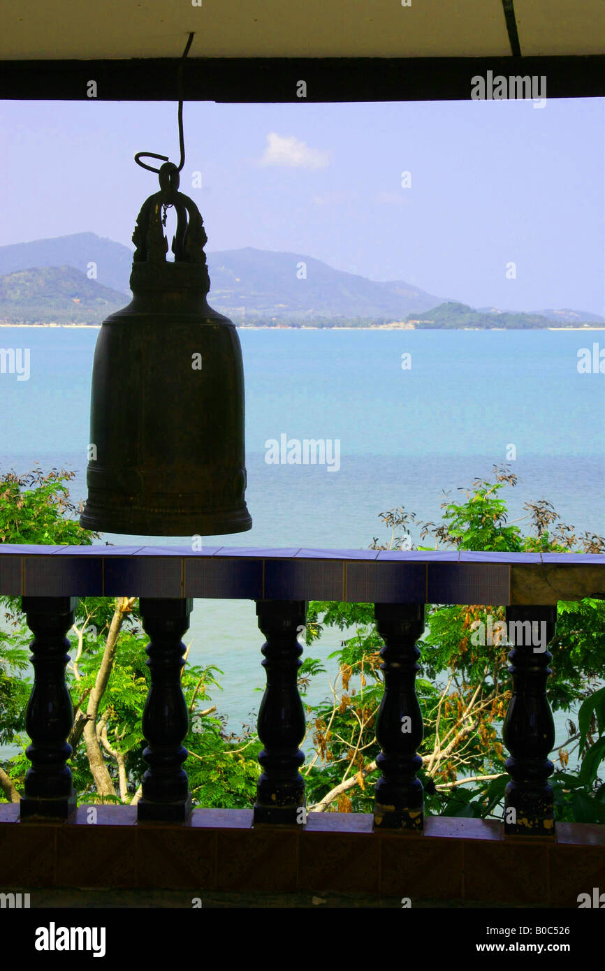 Bell temple thaï Banque D'Images