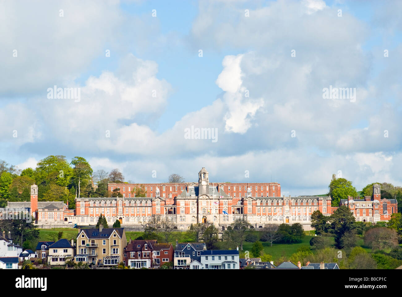 Le Britannia Royal Naval College, Dartmouth, Devon, Angleterre Banque D'Images
