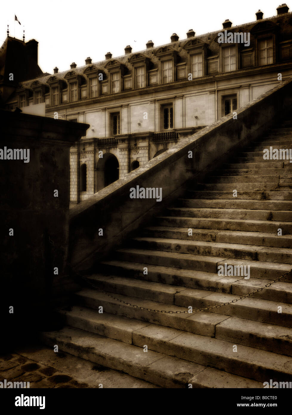 Château de Fontainebleau. Département de Seine et Marne. La France. Banque D'Images