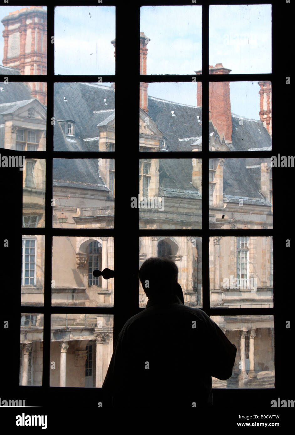 Château de Fontainebleau (Fontainebleau). Département de Seine et Marne. La France. Banque D'Images