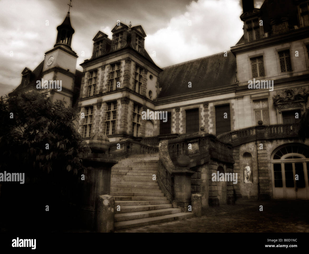 Château de Fontainebleau (Fontainebleau). Seine et Marne departament. France Banque D'Images