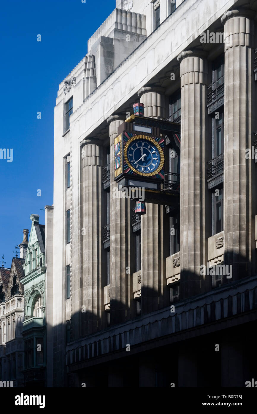 Le Daily Telegraph Building, 120-133 Fleet Street, Londres. Architecte : Elcock et Sutcliffe avec Thomas Tait Banque D'Images