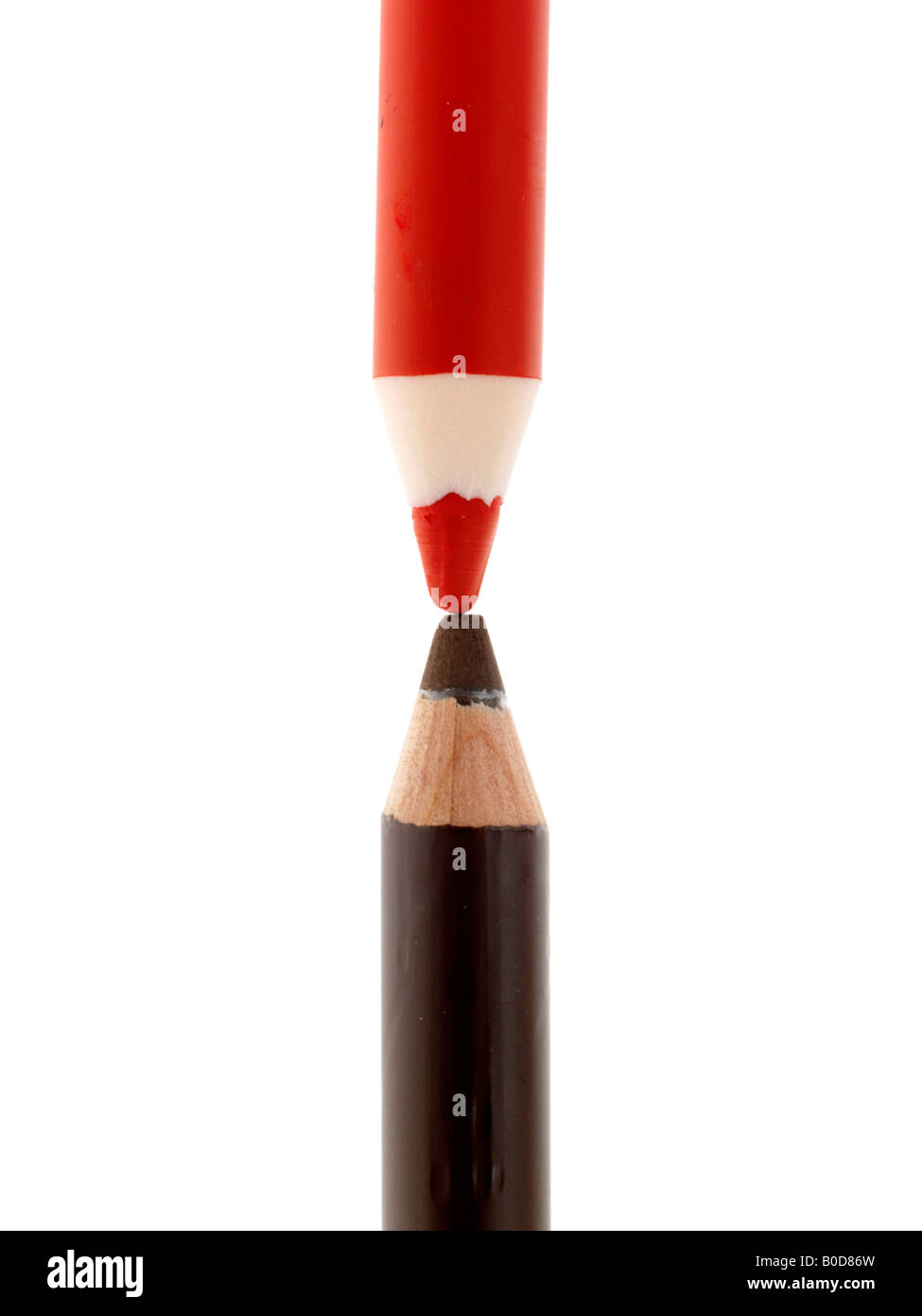 Crayon à Lèvres et sourcils Banque D'Images