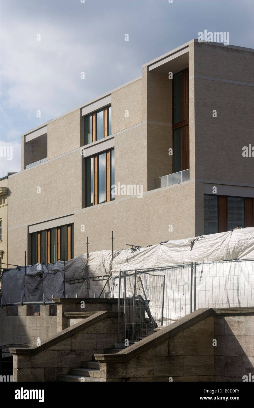 Contemporary Fine Arts Gallery, Berlin. Architecte : David Chipperfield Architects Banque D'Images